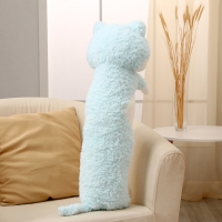 Мягкая игрушка &laquo;Кот-батон&raquo;, 80 см, цвет голубой