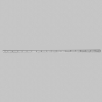 Метр металлический, 100 см (см/дюймы)