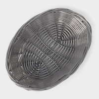 Корзинка для подачи Доляна &laquo;Плуг&raquo;, 18&times;13&times;5 см, цвет серый