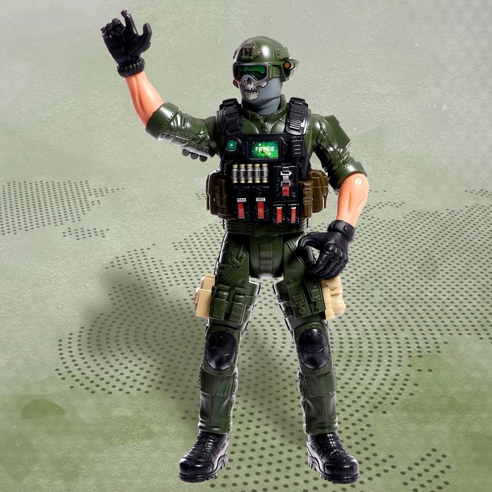 Фигурка солдата «Спецназовец», МИКС Фигурка солдата «Спецназовец», МИКС