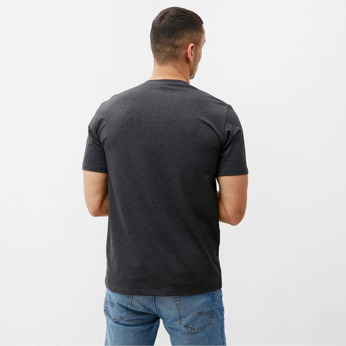 Футболка мужская MINAKU REGULAR FIT: цвет антрацит, р-р 56 Футболка мужская MINAKU REGULAR FIT: цвет антрацит, р-р 56