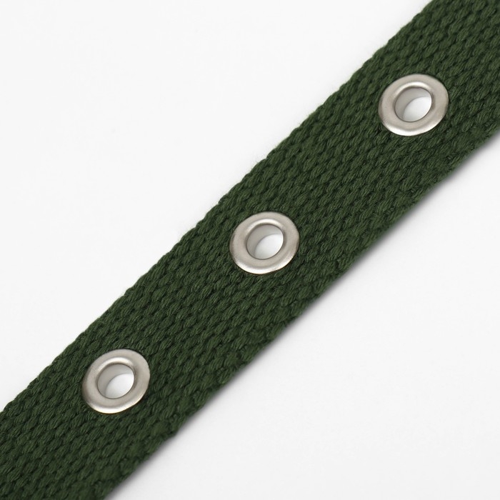 Ошейник брезентовый однослойный, 52 х 2 см, хаки Ошейник брезентовый однослойный, 52 х 2 см, хаки