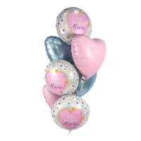 Шар фольгированный 18" круг &laquo;Моей любимой маме&raquo;