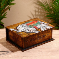Шкатулка "Слоник" 24х18х9 см Шкатулка "Слоник" 24х18х9 см