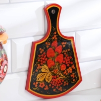 Доска разделочная &laquo;Лимонница&raquo;, хохлома