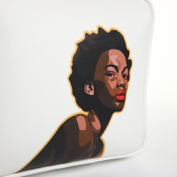 Сумка женская через плечо TEXTURA, маленького размера, цвет белый