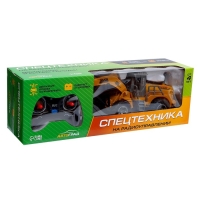 Экскаватор радиоуправляемый &laquo;Стройка&raquo;, работает от батареек