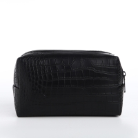 Косметичка на молнии, цвет чёрный Косметичка на молнии, цвет чёрный