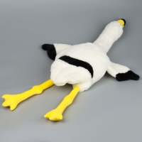 Мягкая игрушка &laquo;Фламинго&raquo; с пледом, 95 см, цвет белый