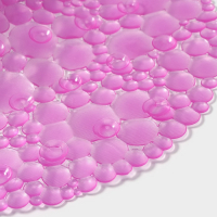 Коврик противоскользящий в ванну на присосках Доляна &laquo;Шампанское&raquo;, 33&times;64 см, цвет МИКС