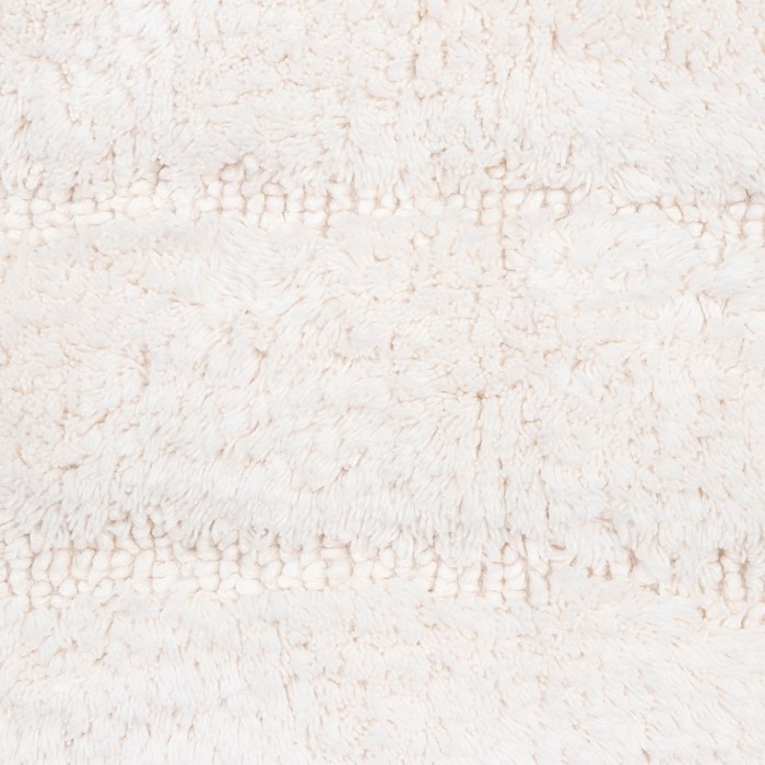 Ковер Этель "Zig-Zag" &Oslash; 100 см, молочный,  70% хлопок, 30% п/э, 1500 г/м2