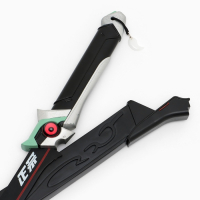 Сувенирное оружие "Катана Хизеши" 75 см, клинок 47 см, чёрная