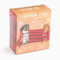 Подарочный набор «Уютного нового года»: горячий шоколад + маршмеллоу Подарочный набор «Уютного нового года»: горячий шоколад + маршмеллоу