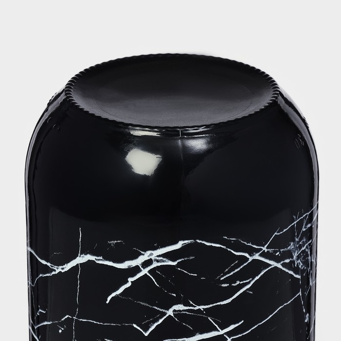 Банка стеклянная для сыпучих продуктов &laquo;Марбл&raquo;, 1 л