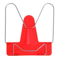 Подставка для книг Calligrata "ПРЕСТИЖ", с пластмассовым упором, европодвес, красная Подставка для книг Calligrata "ПРЕСТИЖ", с пластмассовым упором, европодвес, красная