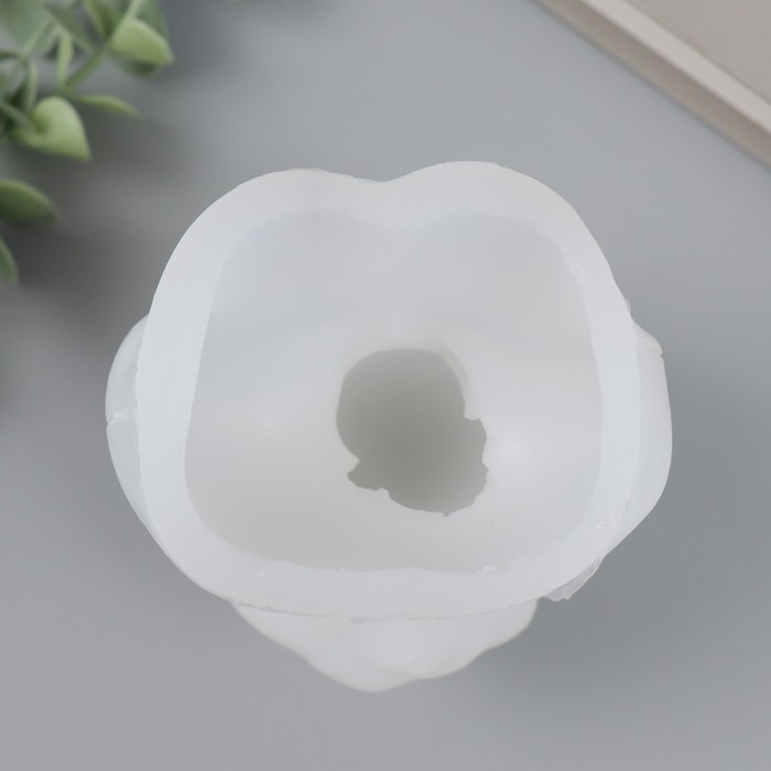 Молд силикон "Девушка с цветами на глазах" 10х8х6 см