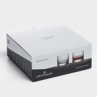 Набор стеклянных стаканов для виски «Идеал», 110 мл, 4 шт Набор стеклянных стаканов для виски «Идеал», 110 мл, 4 шт