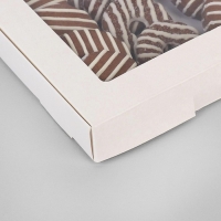 Коробка самосборная бесклеевая, 19 х 19 х 3 см, набор 5 шт.