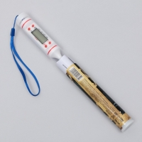 Термометр (термощуп) электронный на батарейках «Bon appetit», белый. Термометр (термощуп) электронный на батарейках «Bon appetit», белый.