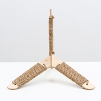 Когтеточка "Трипод" тройная, 51 х 56 см Когтеточка "Трипод" тройная, 51 х 56 см