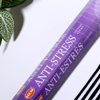 Благовония HEM "Antistress. Антистресс", 20 палочек в упаковке, шестигранник Благовония HEM "Antistress. Антистресс", 20 палочек в упаковке, шестигранник