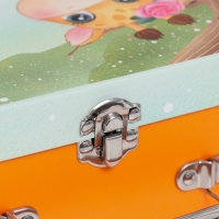 Шкатулка картон сундучок "Милый жирафик на лесной полянке" 25х10х18,5 см Шкатулка картон сундучок "Милый жирафик на лесной полянке" 25х10х18,5 см