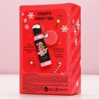 Подарочный набор косметики &laquo;Обещаю вести себя примерно&raquo;, гель для душа 100 мл и бомбочка для ванны 40 г, Новый Год