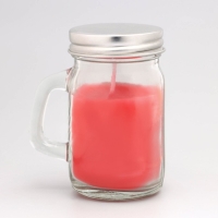 Свеча ароматическая в банке "Земляника", 7,2 х 8,5 см, 190 г