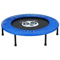 Батут детский ONLYTOP &laquo;Панда&raquo;, d=97 см, цвет синий