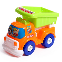 Конструктор винтовой &laquo;Эвакуатор с машинкой&raquo;, с отвёрткой и насадкой + знаки