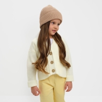 Кардиган детский KAFTAN, р. 30 (98-104 см), молочный Кардиган детский KAFTAN, р. 30 (98-104 см), молочный