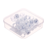 Набор магнитов 22 штуки для досок "Пешки", 11х17 мм, Прозрачные Набор магнитов 22 штуки для досок "Пешки", 11х17 мм, Прозрачные