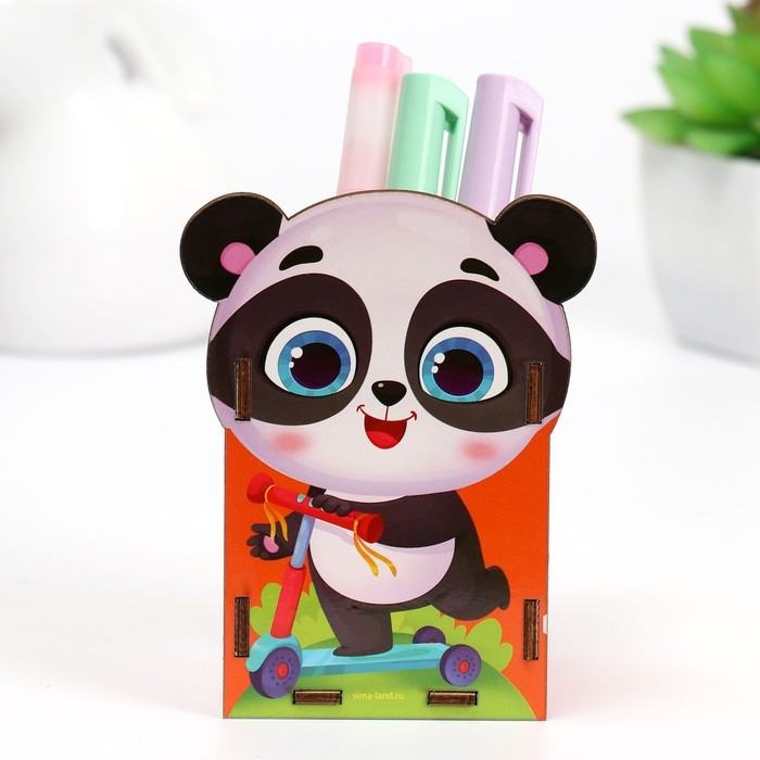 Органайзер для хранения канцелярии «Панда» Органайзер для хранения канцелярии «Панда»