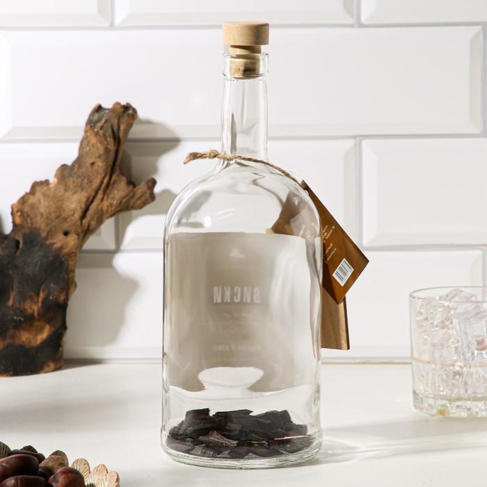 Набор из трав и специй для приготовления настойки Набор из трав и специй для приготовления настойки "Виски" с бутылкой