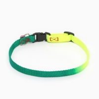 Ошейник "Радуга", 33 х 1 см, полиэстер, микс цветов Ошейник "Радуга", 33 х 1 см, полиэстер, микс цветов