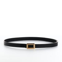 Ремень женский, ширина 1,6 см, пряжка металл, цвет чёрный Ремень женский, ширина 1,6 см, пряжка металл, цвет чёрный