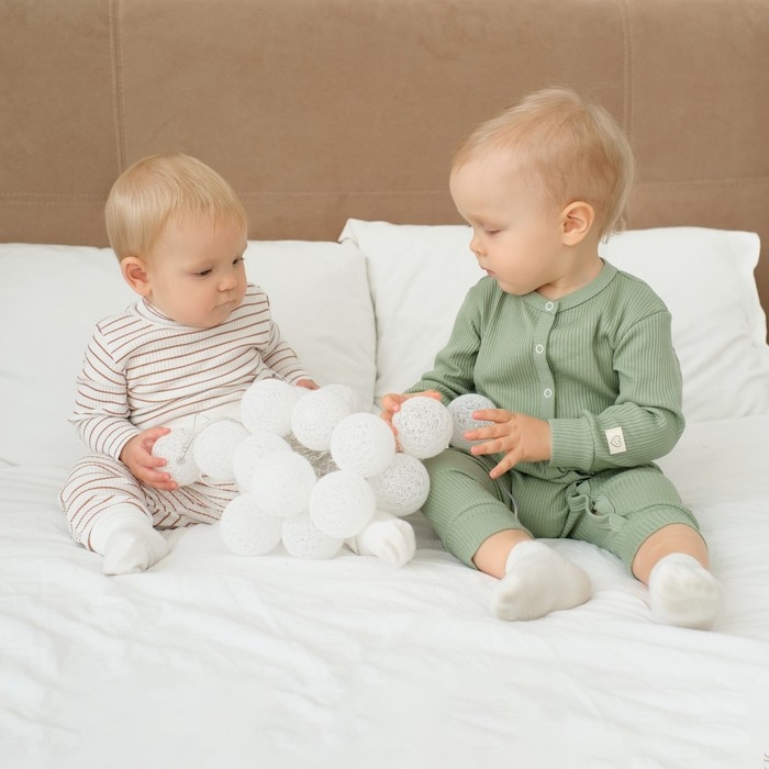 Комбинезон Крошка Я, BASIC LINE, рост 74-80 см, цвет зелёный