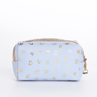 Косметичка на молнии, цвет голубой Косметичка на молнии, цвет голубой