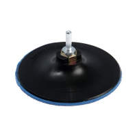 Насадка с липучкой для дрели и УШМ ТУНДРА, М14, с адаптером, твердая, 150 мм Насадка с липучкой для дрели и УШМ ТУНДРА, М14, с адаптером, твердая, 150 мм