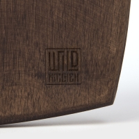 Доска разделочная для подачи Wild Kitchen, 23&times;20&times;2.5 см, граб темный