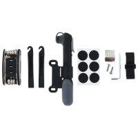 Набор велоинструментов, сумка, шестигранники, ремкомплект, насос Набор велоинструментов, сумка, шестигранники, ремкомплект, насос