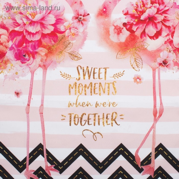 Полотенце "Этель" Flamingo 40х67 см, 100% хлопок, саржа 190 гр/м2