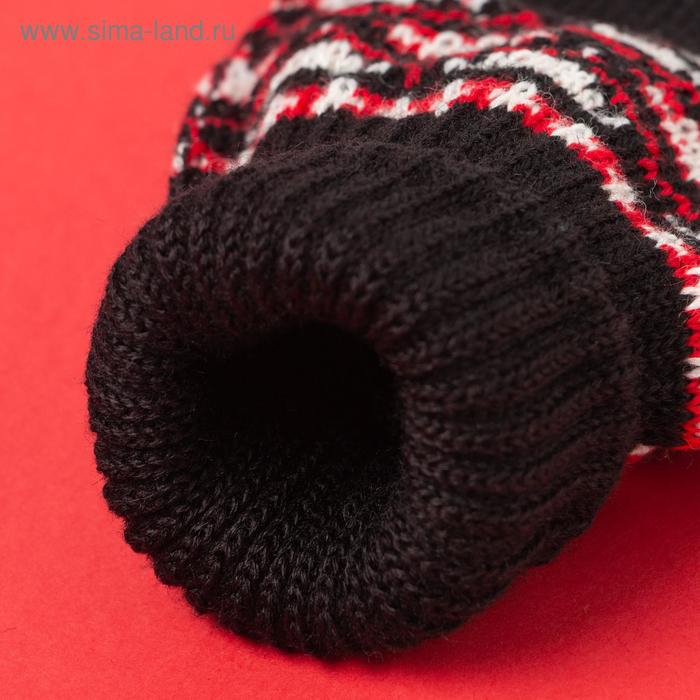 Перчатки мужские в подарочной коробке"Настоящему мужику", размер 22