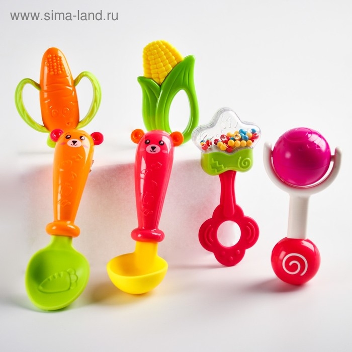 Набор погремушек &laquo;Наш малыш&raquo;, 6 шт., Крошка Я