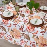 Скатерть Доляна &laquo;Летние цветы&raquo; 145х220 см, 100% п/э