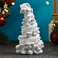 Фигура для раскраски "Змея на елке" 10см