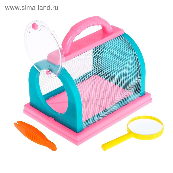 Набор для исследований &laquo;Юный биолог&raquo;, для ловли насекомых, цвета МИКС