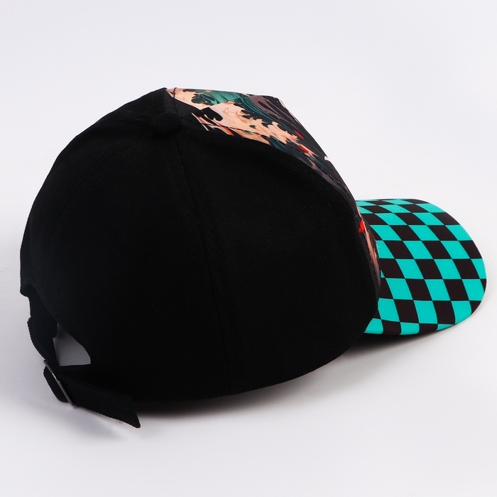 Кепка детская для мальчика &laquo;Волны&raquo;, аниме, цвет чёрный, р-р 52-54, 5-7 лет