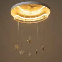 Люстра "Звездная" LED 44Вт 4000К белый 50х50х30 см BayerLux Люстра "Звездная" LED 44Вт 4000К белый 50х50х30 см BayerLux