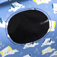 Сумка - переноска животных "Щенки", голубая, размер M, 45 х 21 х 27 см  9897527